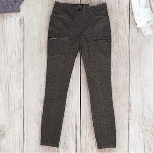 NWT ~ WHBM Women’s Ponte Skinny Ankle Pants Heather Grey ~ Size 2R